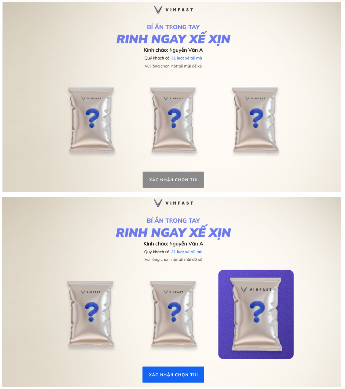 Anh chup man hinh 2025 08 07 112643 VinFast triển khai chương trình khuyến mại “Bí Ẩn Trong Tay – Rinh Ngay Xế Xịn” với tổng giá trị giải thưởng hơn 2,3 tỷ đồng