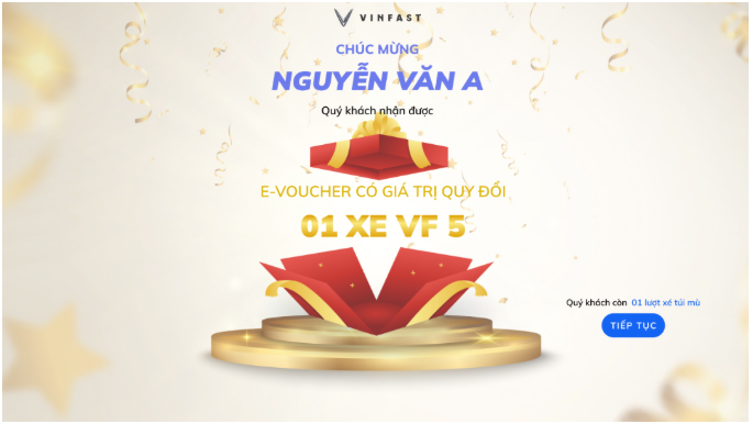 Anh chup man hinh 2025 08 07 112849 VinFast triển khai chương trình khuyến mại “Bí Ẩn Trong Tay – Rinh Ngay Xế Xịn” với tổng giá trị giải thưởng hơn 2,3 tỷ đồng