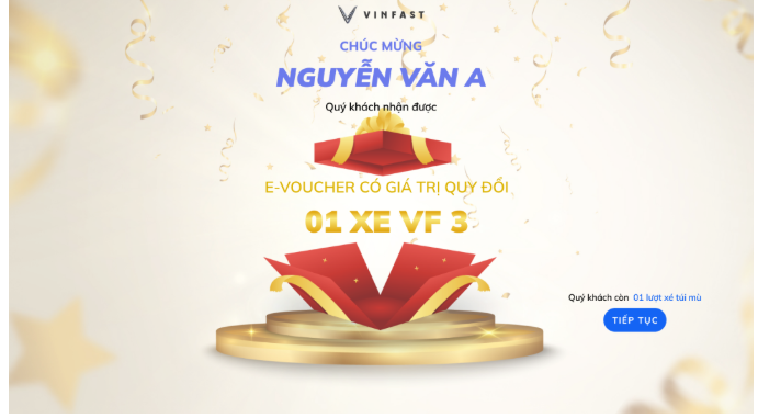 Anh chup man hinh 2025 08 07 112935 VinFast triển khai chương trình khuyến mại “Bí Ẩn Trong Tay – Rinh Ngay Xế Xịn” với tổng giá trị giải thưởng hơn 2,3 tỷ đồng