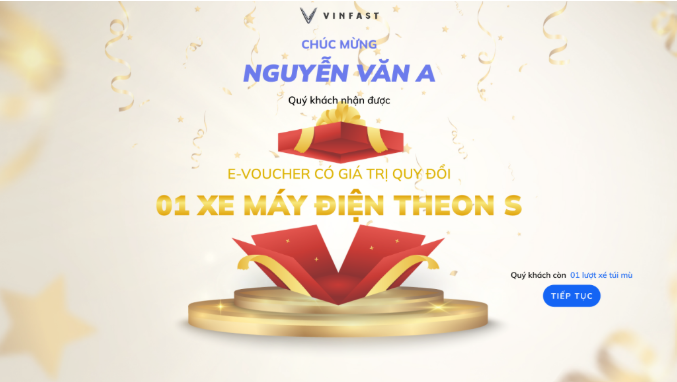Anh chup man hinh 2025 08 07 113021 VinFast triển khai chương trình khuyến mại “Bí Ẩn Trong Tay – Rinh Ngay Xế Xịn” với tổng giá trị giải thưởng hơn 2,3 tỷ đồng